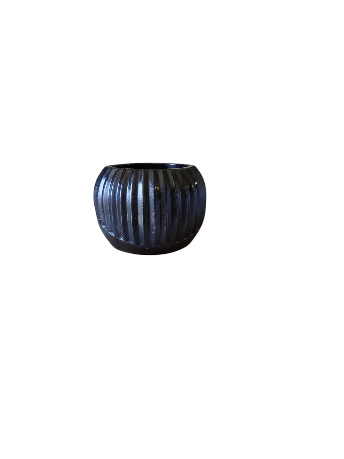 Porta vaso a sfera- Pietra lavica