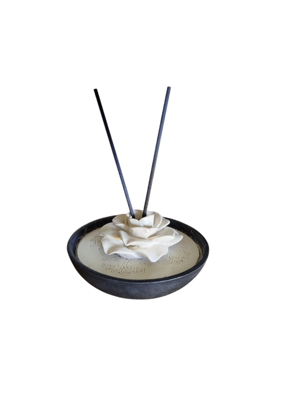 Diffusore di fragranze in pietra lavica - fiore