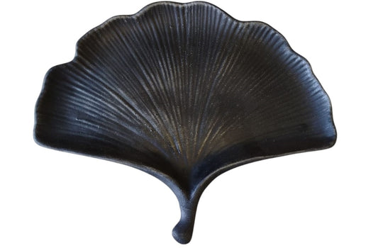 Quadro foglia di Ginkgo - Pietra lavica