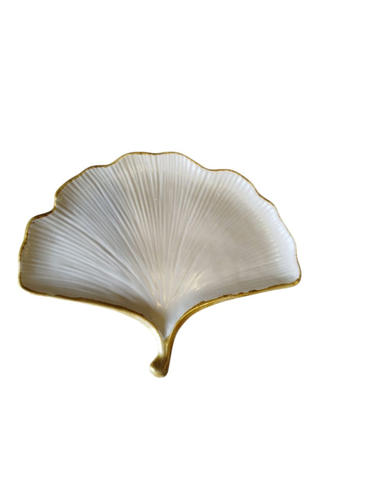 Quadro foglia di Ginkgo - Polvere di marmo