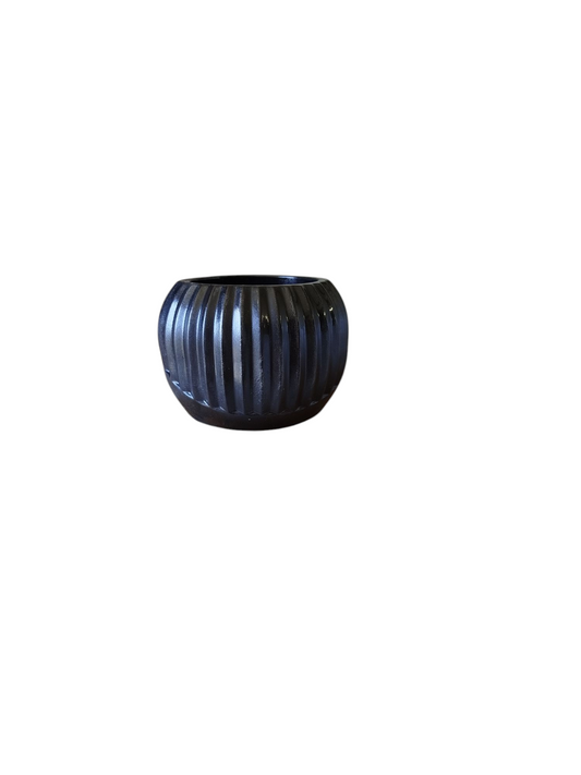 Porta vaso a sfera- Pietra lavica