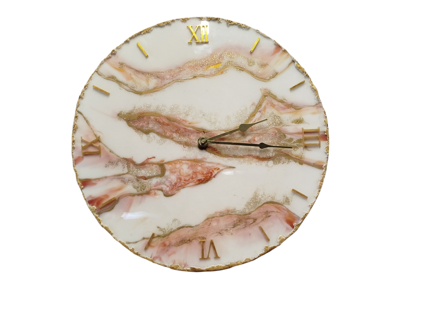 Orologio effetto marmo